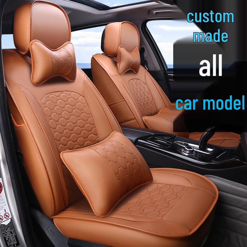 Custom CSL T02 Embroidery Car Seat Cover in 5 Colors
