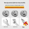 Universal Angle Grinder Screw Cap Nut Set with Pressure Plate for Cutting Machines