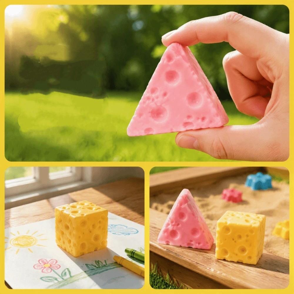 Hand Relax Cheese Squishy Toy Realistic Slow Rebound Fidget Toy Cheese Squeeze Toy for Kids Adults