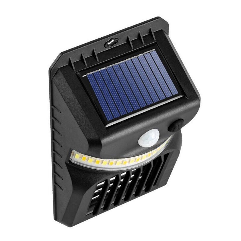 Solární lampa na hubení hmyzu proti hmyzu Fly Zapper Motion Garden Wall Light