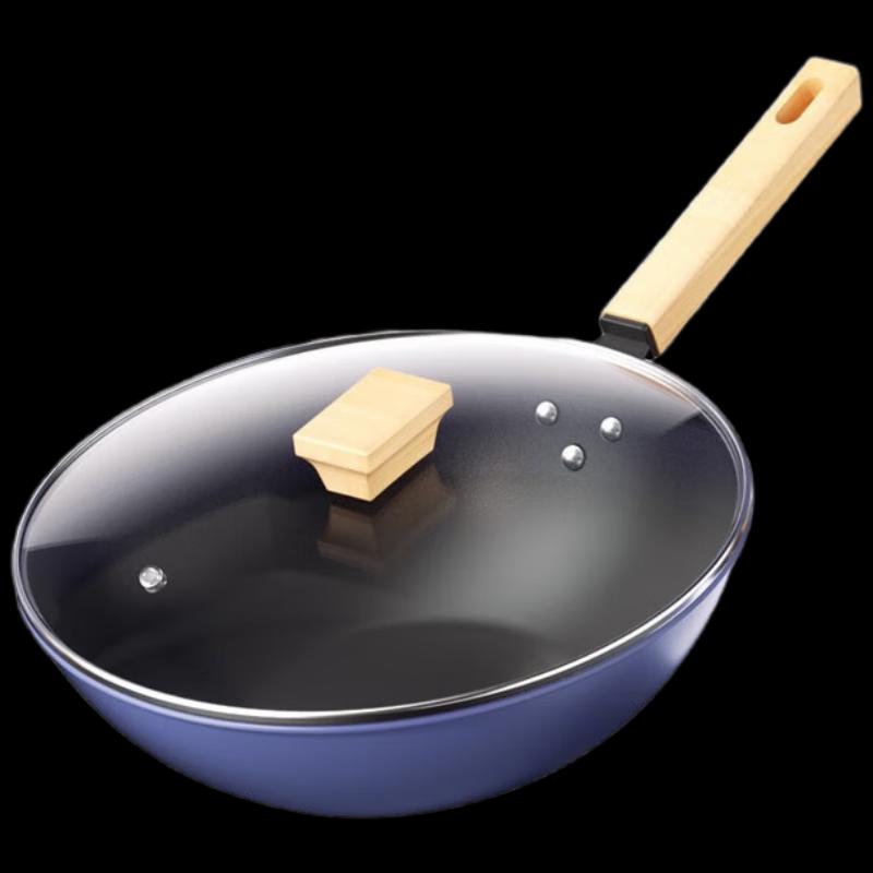 WODHO Premium Non-Stick Fine Iron Wok