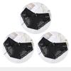 Women's Sexy Panties Transparent Mesh Breathable Briefs Underwear Low-Rise Bow Floral Panty for Lady Girl 3 Pcs/set