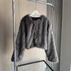 Hot-selling new women's clothing fashion European and American style temperament artificial fur short coat Mao Mao jacket manufacturer