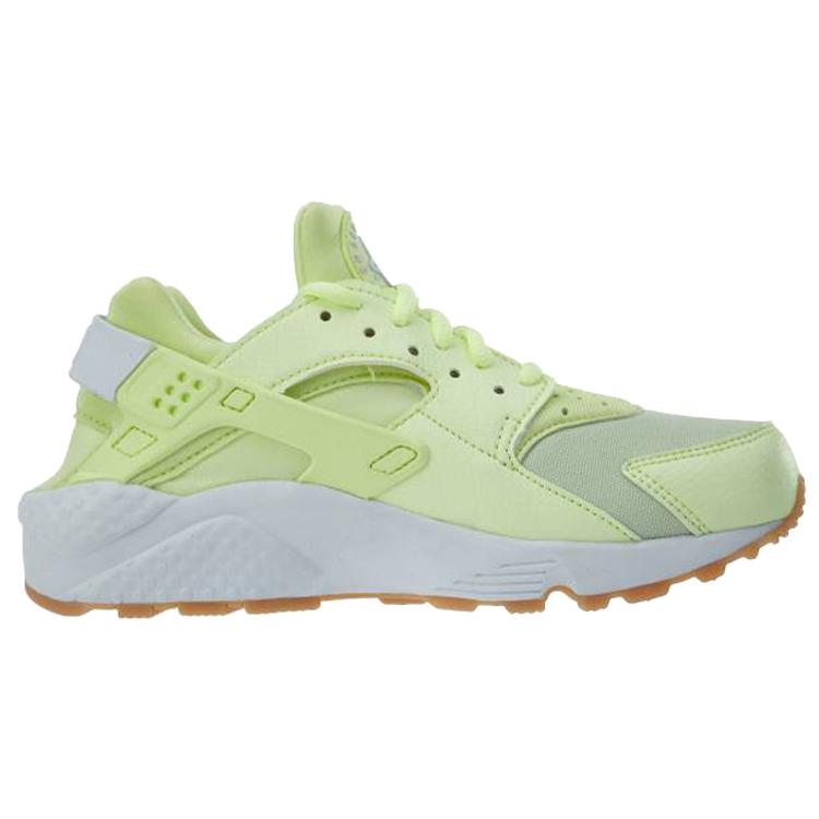 New Nike Air Huarache Run Barely Volt White Gum Yellow Women's 634835-702