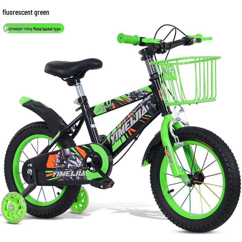Kinderfahrrad für 3-10 Jahre, Jungen & Mädchen, Erhältlich in 12-18 Zoll Größen.