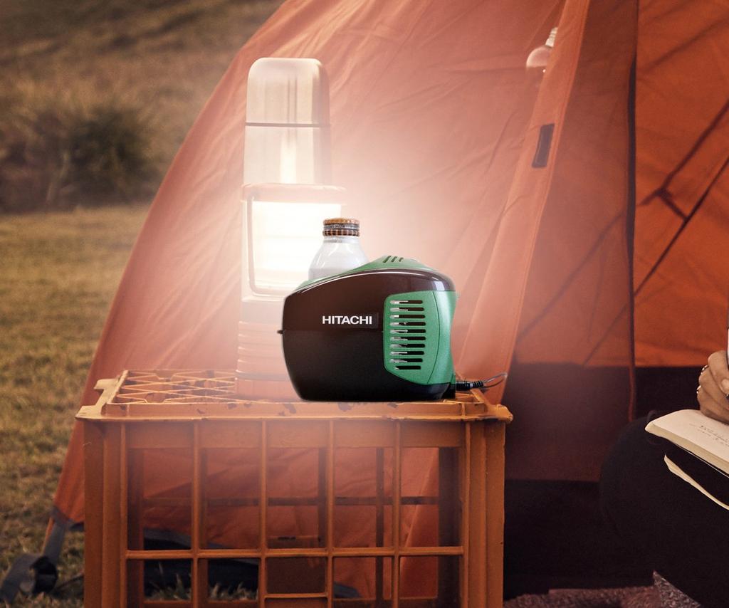 HiKOKI Cordless Hot Cold AC Car Power AC Adapter USB Car and Power Supply Sold UL1810DA & Holder, Green, Lithium-ion Battery, Power, Compatible,