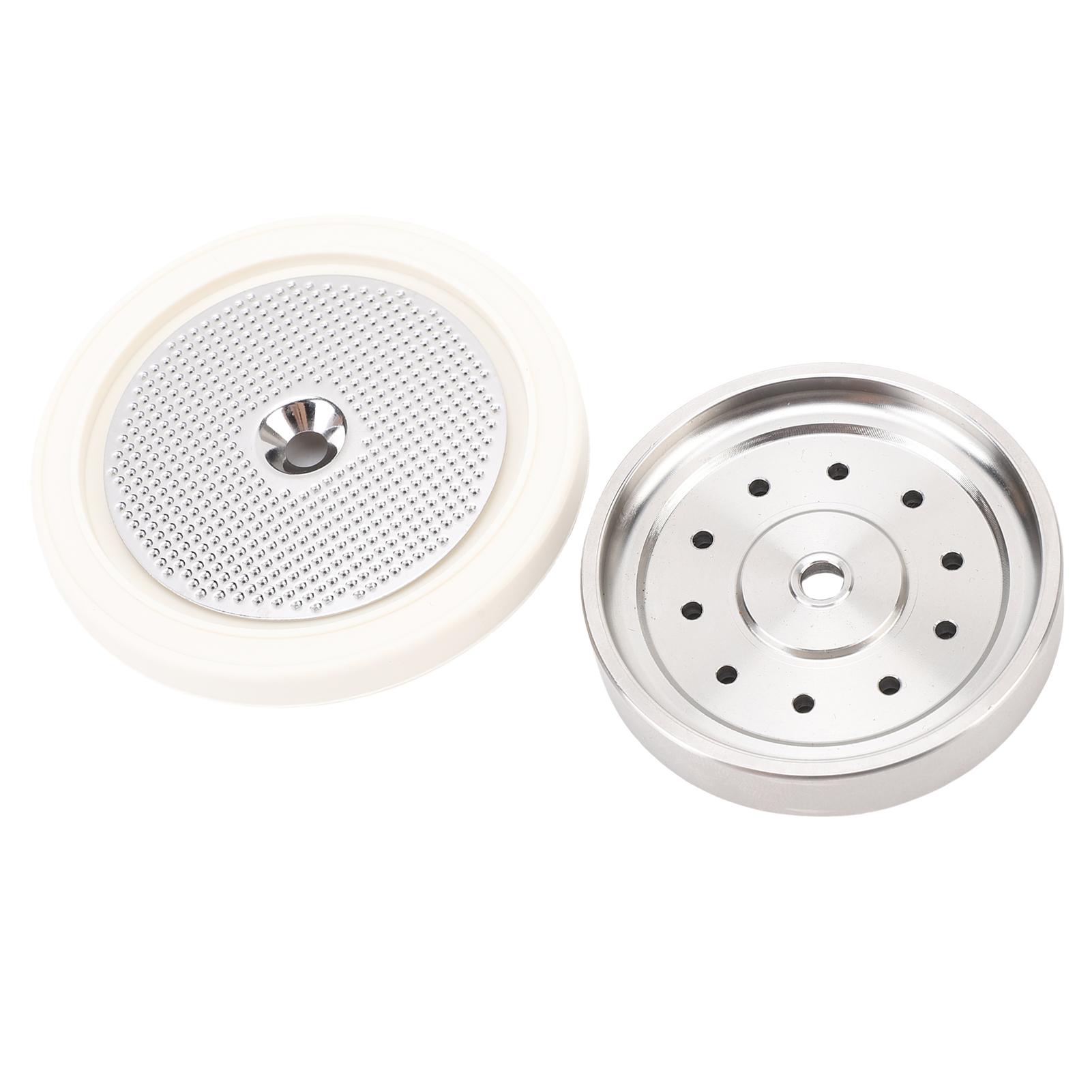 Kit Amélioré de Joint d'Écran de Douche et de Support pour Machine à Café avec Support en Acier Inoxydable, Amélioration de l'Eau et Prévention des Fuites, Remplacement pour 9