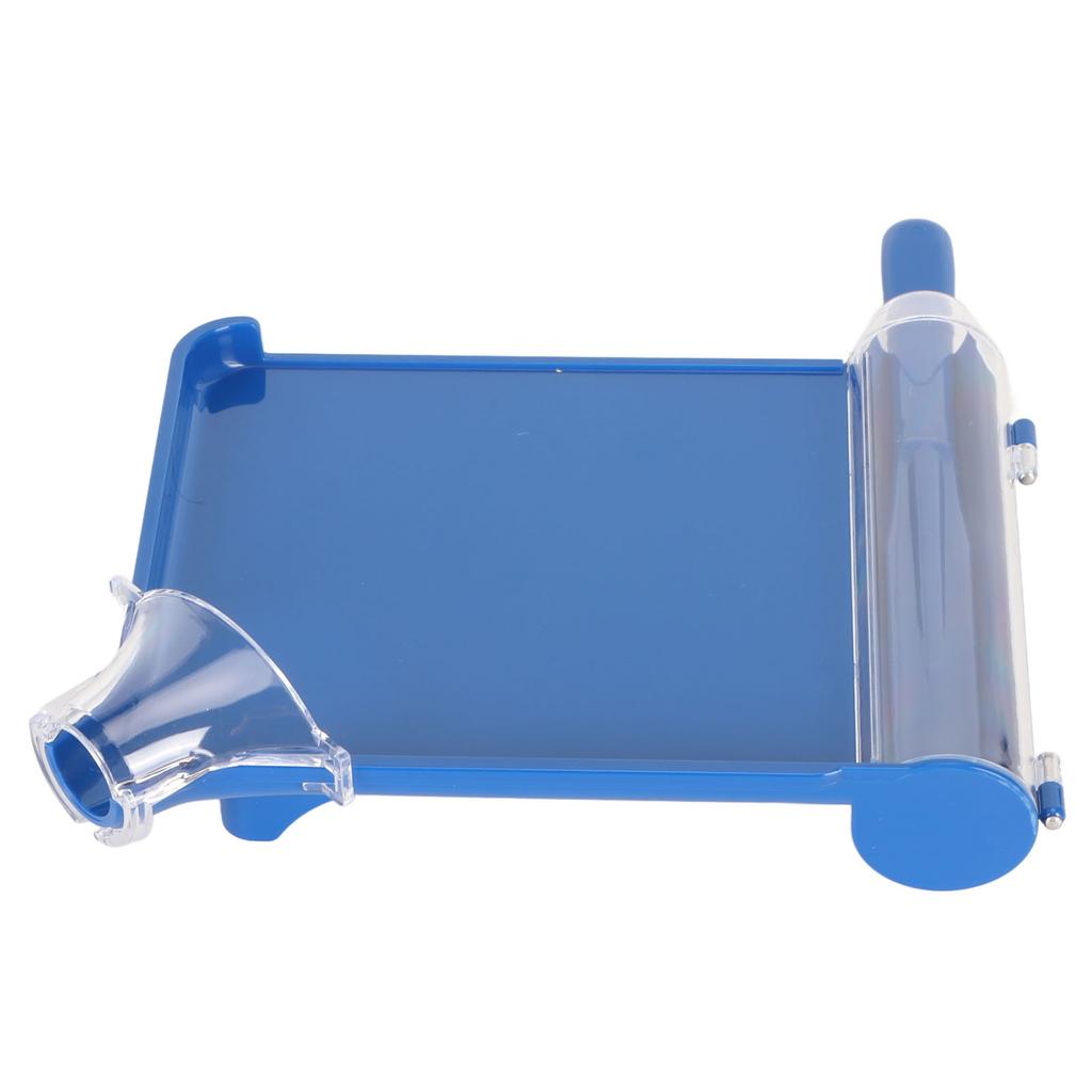 Tablet Count Tray with Spatula Plastic Right Hand Capsule Counting Tray for Pharmacy Blue