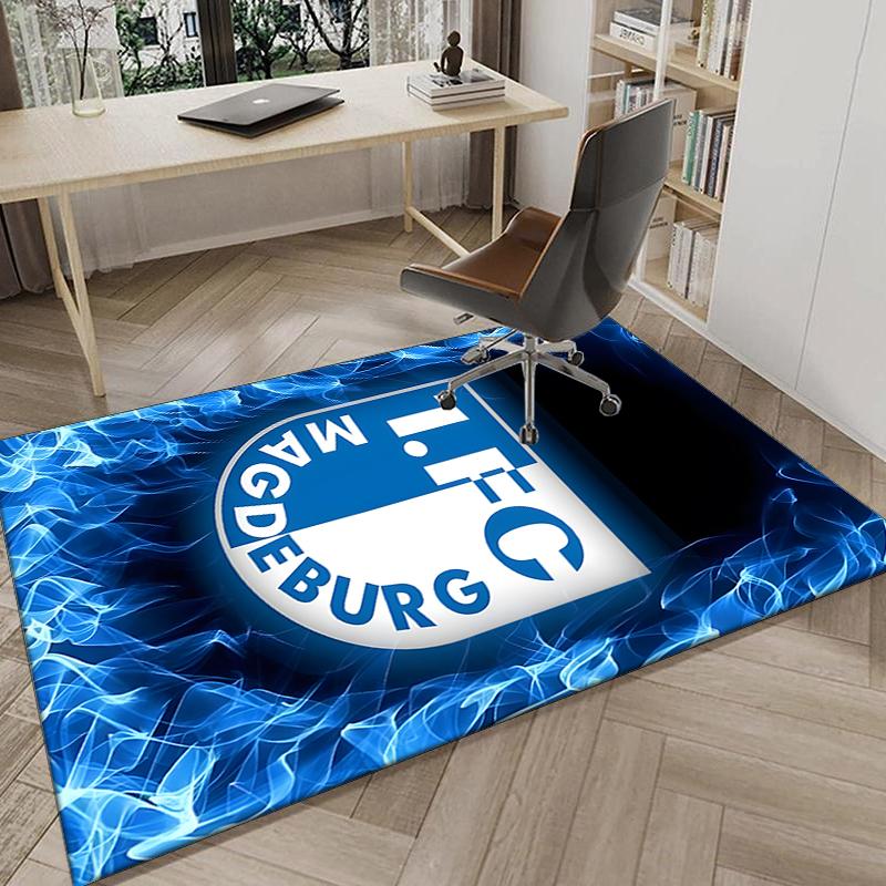 1PC Magdeburg Flames Rug Game Carpet, Floor Mat for Bedroom Living Room Entryway Rug, Home Decor Idea Gift for Christmas birthday