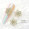 10pcs Snowflake Nail Decorations for Unique and Eye Catching Manicures Charming Nail Accessories
