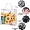 5/10/20PCS Transparent PVC Gift Bags Christmas Wedding Birthday Party Anniversaries Flowers Gifts Handheld Packaging Bags