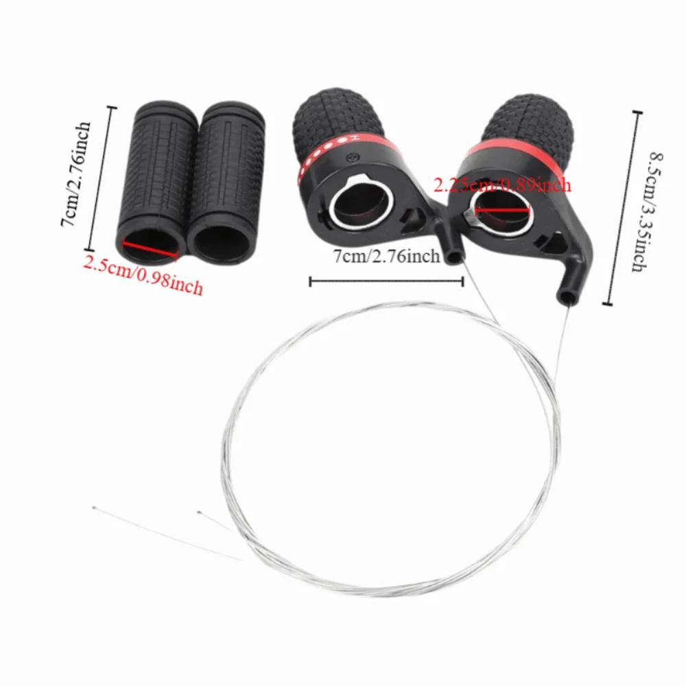 Durable 18/21 Speed Bike Speed Shifter Twist Plastic Bike Grip Gear Shifter Mountain Speed Shifter Road Bike