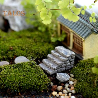 Elens Store 2/4Pcs Resin Horse Turtle Windmill Miniature Dollhouse Ornament Garden Decor