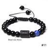 12 Constellations Woven Bracelet Creative Fashion Bracelet Adjustable Beaded Bracelet Jewelry Gift for Men Women