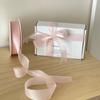 20Yard/Roll Gift Box Festival Translucent Chiffon Ribbons DIY Handicraft Beautiful 20Yard Bowknot 2.5CM Width Packing Ribbons