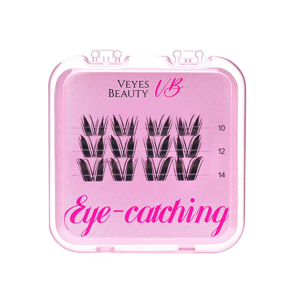 veyesbeauty Mini Pacote de Cílios em Aglomerado - Coelho/ Flutter/ Coroa