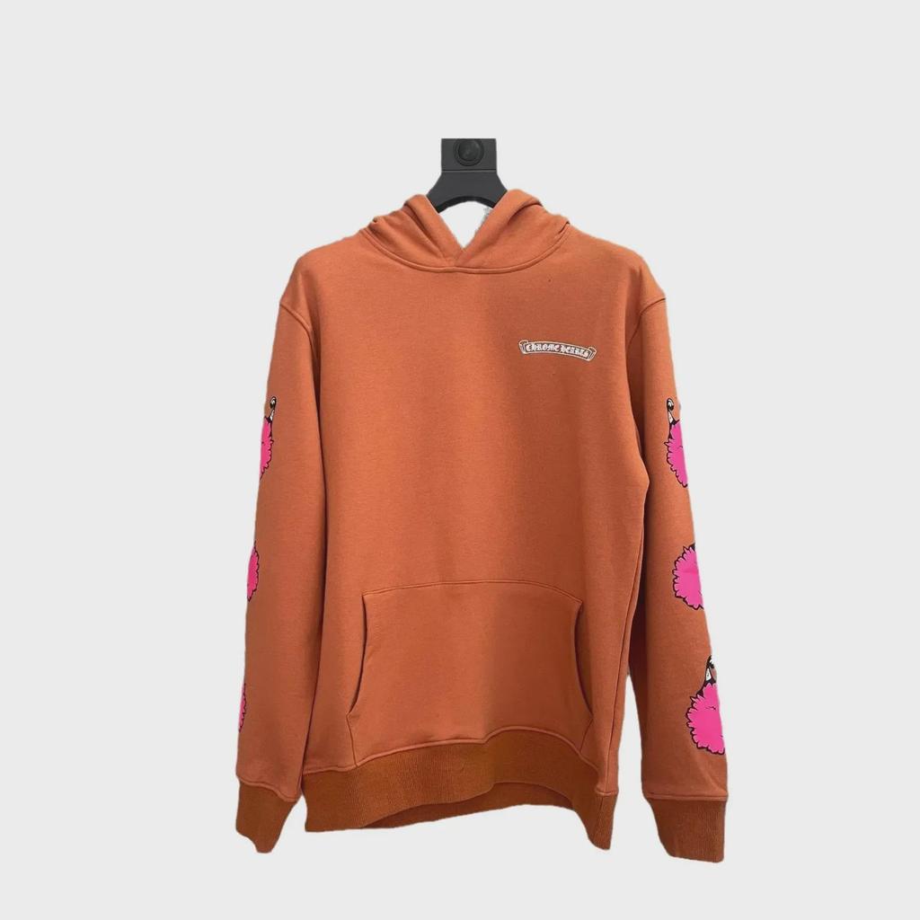 Podzimní/Zimní Klasická Mikina s Kapucí Unisex s Graffiti Potiskem