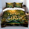 "Let Go and Let God Bedding Set" Bedding Duvet Cover Set Duvet Cover Pillowcases (1 * Duvet Cover 2 * Pillowcases, Without Duvet Insert)