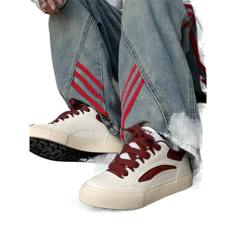 Men's 2025 Summer Retro Sneakers - Niche Design, Thick-Soled Casual Sports Loafers