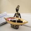 Top Quality Exotic Black Woman Storage Figurines Africa Figure Home Desktop Decor Keys Candy Container Interior Craft Objects