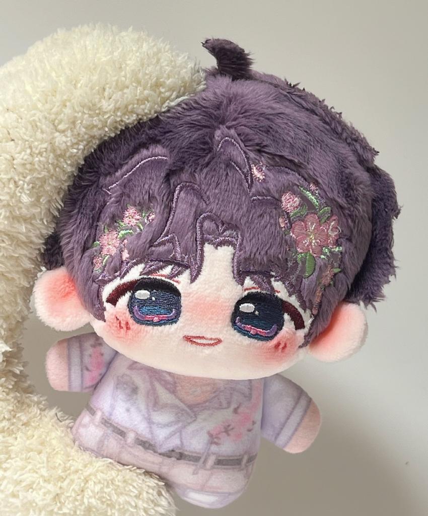10cm Anime Love and Deepspace Plush Toys Sylus Rafayel Xavier Zayne Caleb Pendant Stuffed Doll Plushie Key chain Christmas Gifts