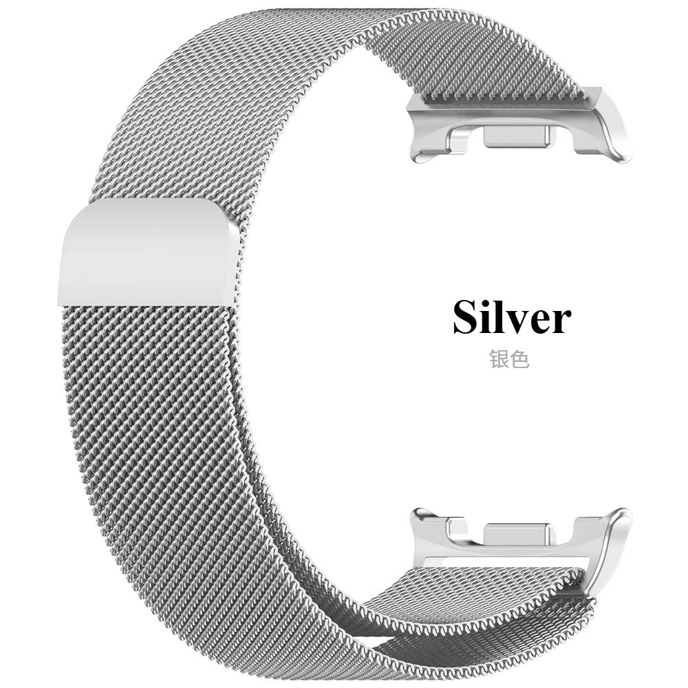 Milanese Magnetic Strap For Samsung Galaxy Watch 8 Classic 46mm Metal Alloy Watchband Wristband For Galaxy Watch 8 44mm 40mm No Gaps Strap