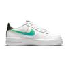 Nike Air Force 1 LV8 1 GS White Aquamarine Kids Sneakers Black Green-Strike DJ5154-100