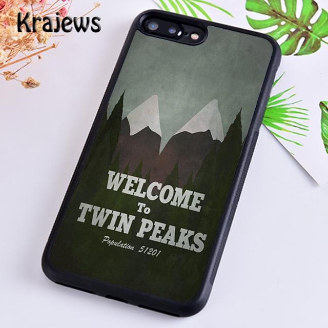 

Best New Design Welcome to Twin Peaks Phone Case Cover For iPhone 17 Air 16 15 14 plus 12 13 pro max Fundas iPhone 11pro max
