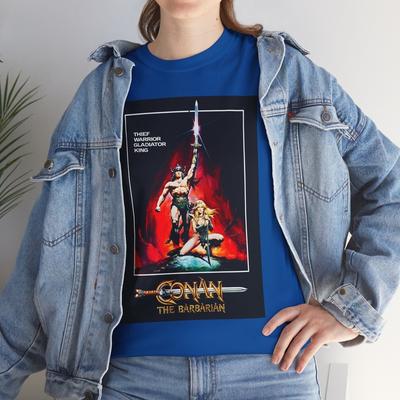 Conan the Barbarian (1982) T-Shirt Arnold Schwarzenegger James Earl Jones