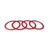 AC knob Cover Trims and AC Vent Inner Rings for Toyota Tacoma Accessories 2016-2023 Interior Air Conditioner Vent Ring Cover Trims Air Conditioner