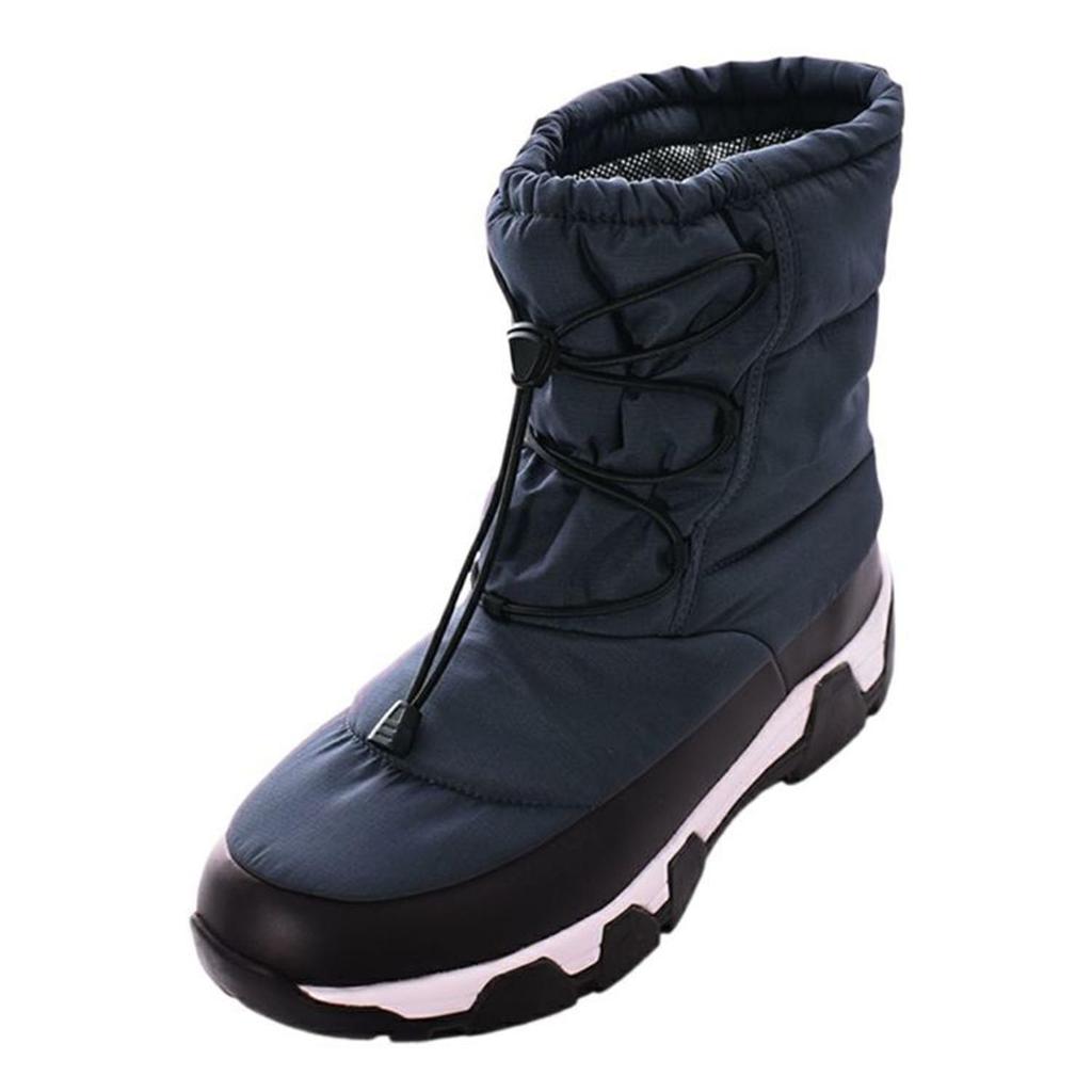 Hamule Oni Sole Waterproof Bootie Navy Cold Weather Shoes Slip Resistant Winter Shoes Snow Shoes Snow Boots Glass Fiber Aoni Prono [HAMURE] HMU-2442