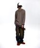 Aleseueseussi Layered Crew Neck Knit - Brown