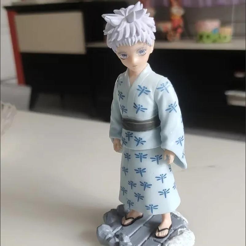 

17 см Jujutsu Kaisen Маленький Годжо Сатору GK Аниме Фигурки Настольное Украшение для Компьютера Кукла Модель Модные Игрушки для Мальчиков Коллекционный Подарок