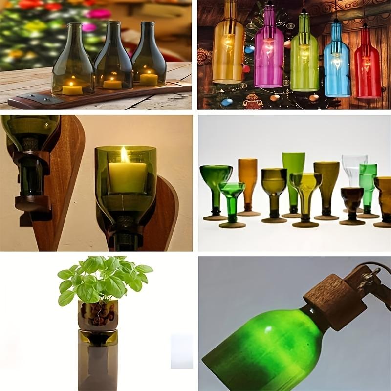 Glass Bottle Cutting Kit - No Electricity Needed, A Set of Tools for Cutting Glass, Ideal for Craft Projects.