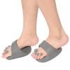1 Pair Slimming Slippers Overlapping Toe Separator Summer Soft EVA Indoor Home House Massage Slippers Men Women Leg Slimming Half Slippers