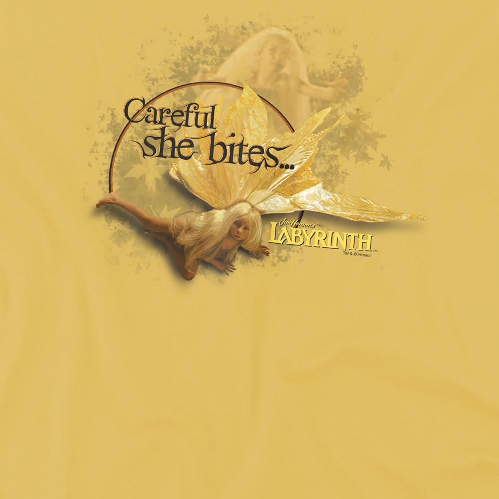 Labyrinth Unisex Adult Careful She Bites T-Shirt