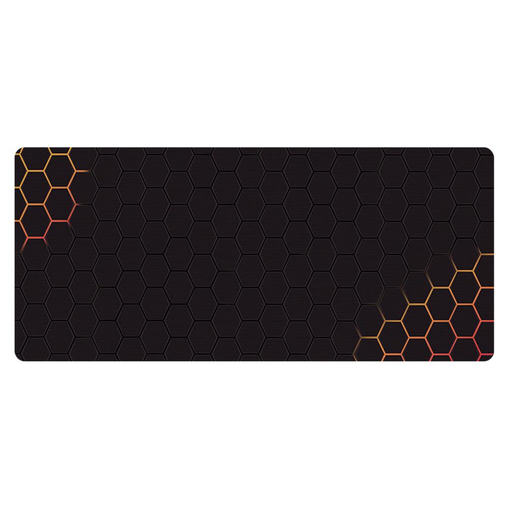 300x600x2mm Honeycomb Pattern Rubber Mouse Pad Anti-skid Computer Desktop Mat