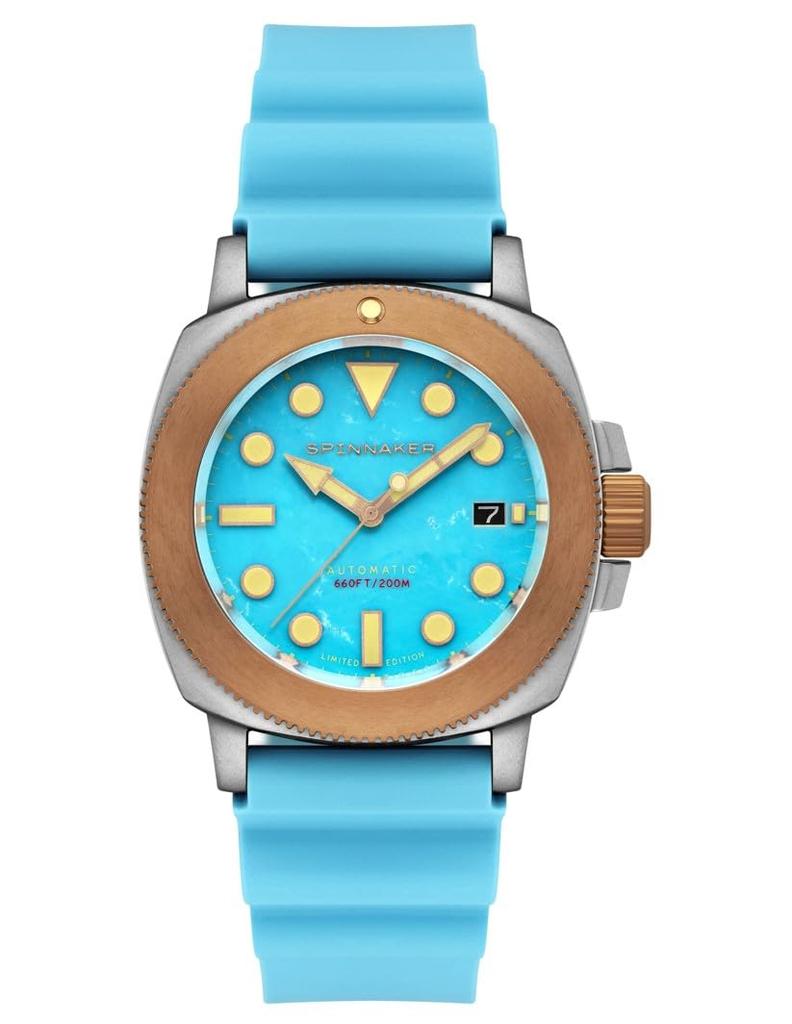 Watch Haru Titanium Bronze Blue [Spinikar] SP-5145-04 Men's [Used]