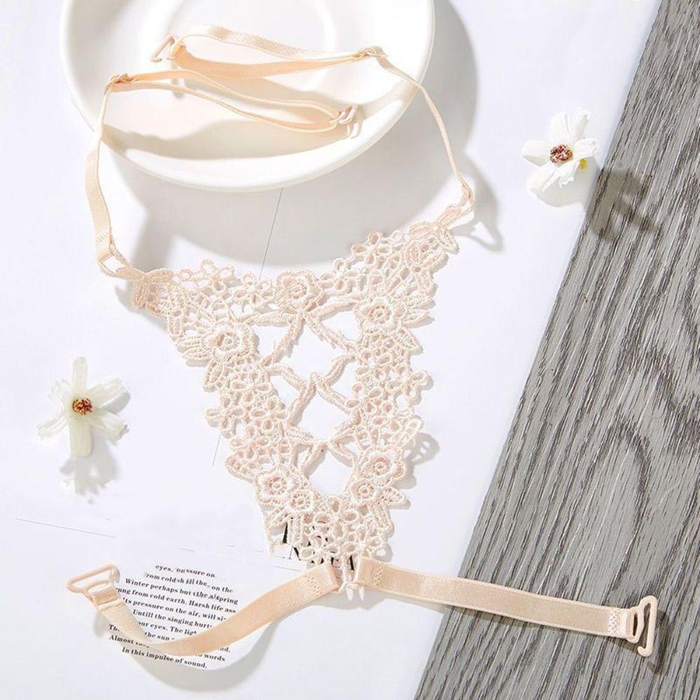 3Pcs Flower Beauty Back Bra Straps Butterfly Lace Bra Straps Elastic Bra Shoulder Straps  Lady