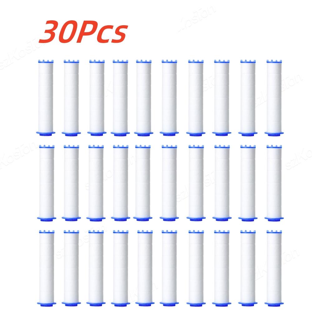 11/11PCS Shower Head Filter Replacement Showerhead Remove Chlorine/Fluoride/Hard Water/Calcario Hygienic Bathroom Accessories