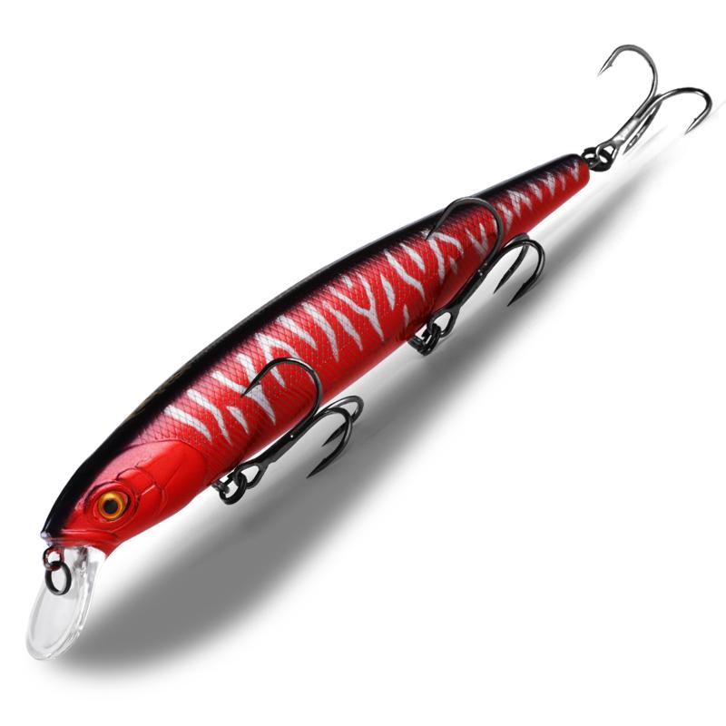 Bearking 128mm 23g New Hot Model Professional Quality Fishing Lures Hard Bait Dive 1.5m Quality Wobblers Minnow