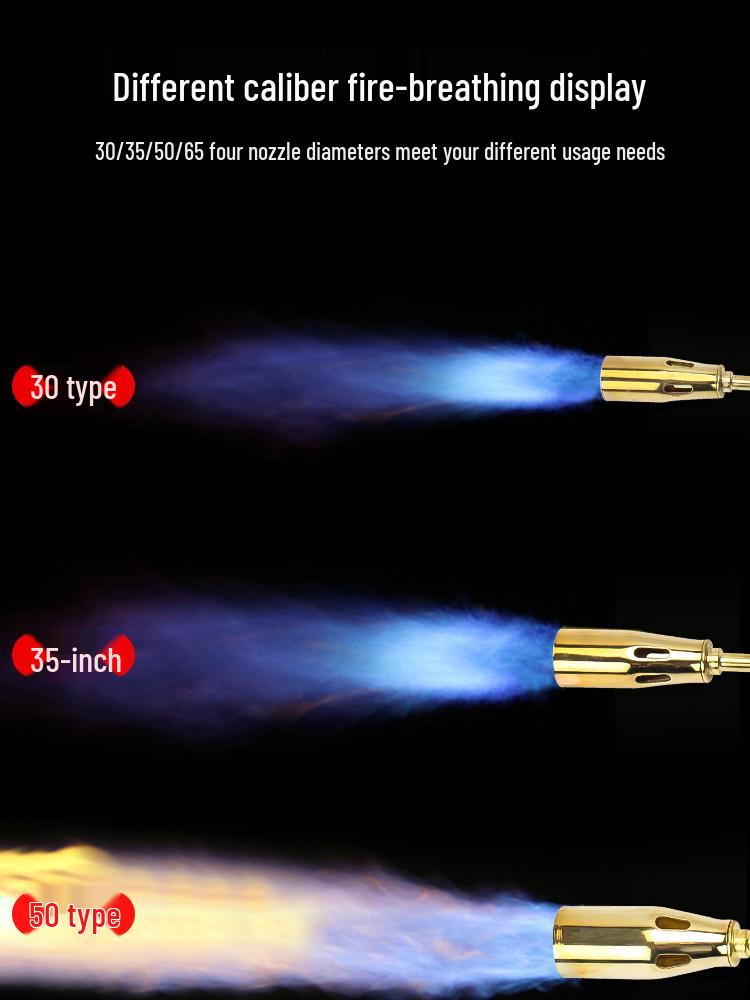 Portable Gas Blowtorch for Welding and Singeing Pig Hair