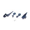 EHL43+EHL44 Scheinwerferhalter Halterung Reparaturhalter Lasche Set Linke Rechte Seite für Ford Fiesta MK6 CB1 CCN B299 B409 2008-2013 8A6113W030 8A6113W030