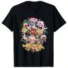cookie run characters T Shirts Unisexs Cotton Fun TShirt O Neck Tees Short Sleeve Tops Graphic Printed