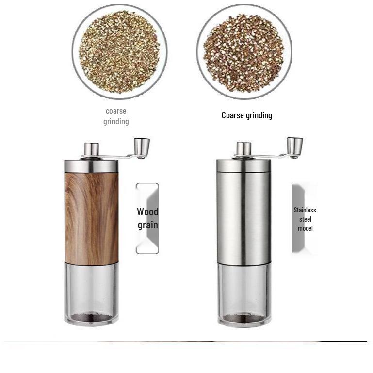 Compact Manual Coffee Bean Grinder for Home Use