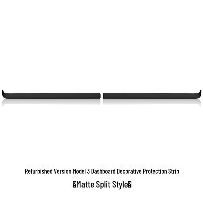 Tesla Model 3/Y Dashboard Decorative Protection Strip Panel Stickers