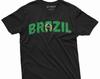 Men's Brazil T-shirt Brazilian Coat of Arms Flag Tee Womens Unisex Shirt Soccer Football Tshirt Brasil Tee Shirt