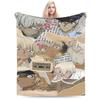 Super Warm Blanket Students Camping Conan Edogawa Throw Blanket  Flannel Bedspread For Couch Bed Print Sofa Bed Cover