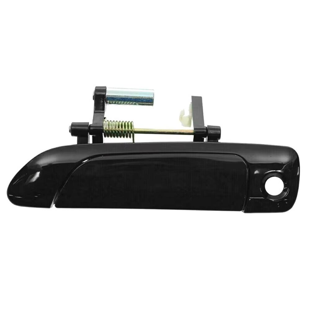 4pcs Front & Rear Outside Door Handles Black For Honda Civic 2001-2005 Sedan