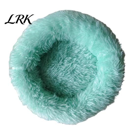 Cozy Bed for Parrots Shaggy Plush Parrot Bed, Warm Fuzzy Sleeping Pad, Round Fluffy Soft Nest Sugar Gliders Winter Hamsters Budgies Lovebirds